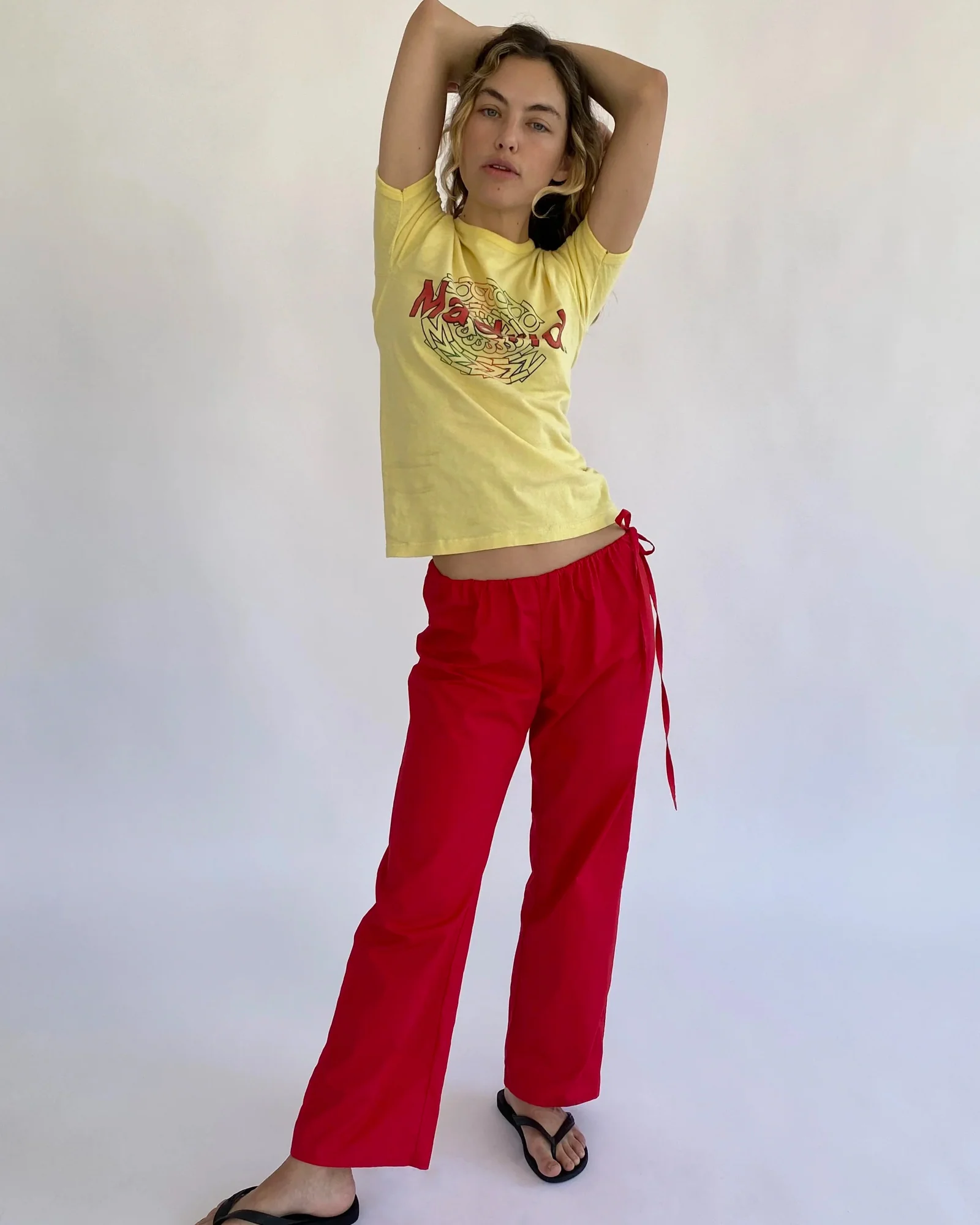 Tie Pants | Red - Image 2