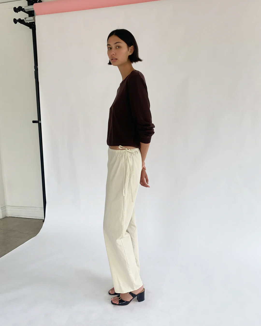 Tie Pants | Rice - Image 3