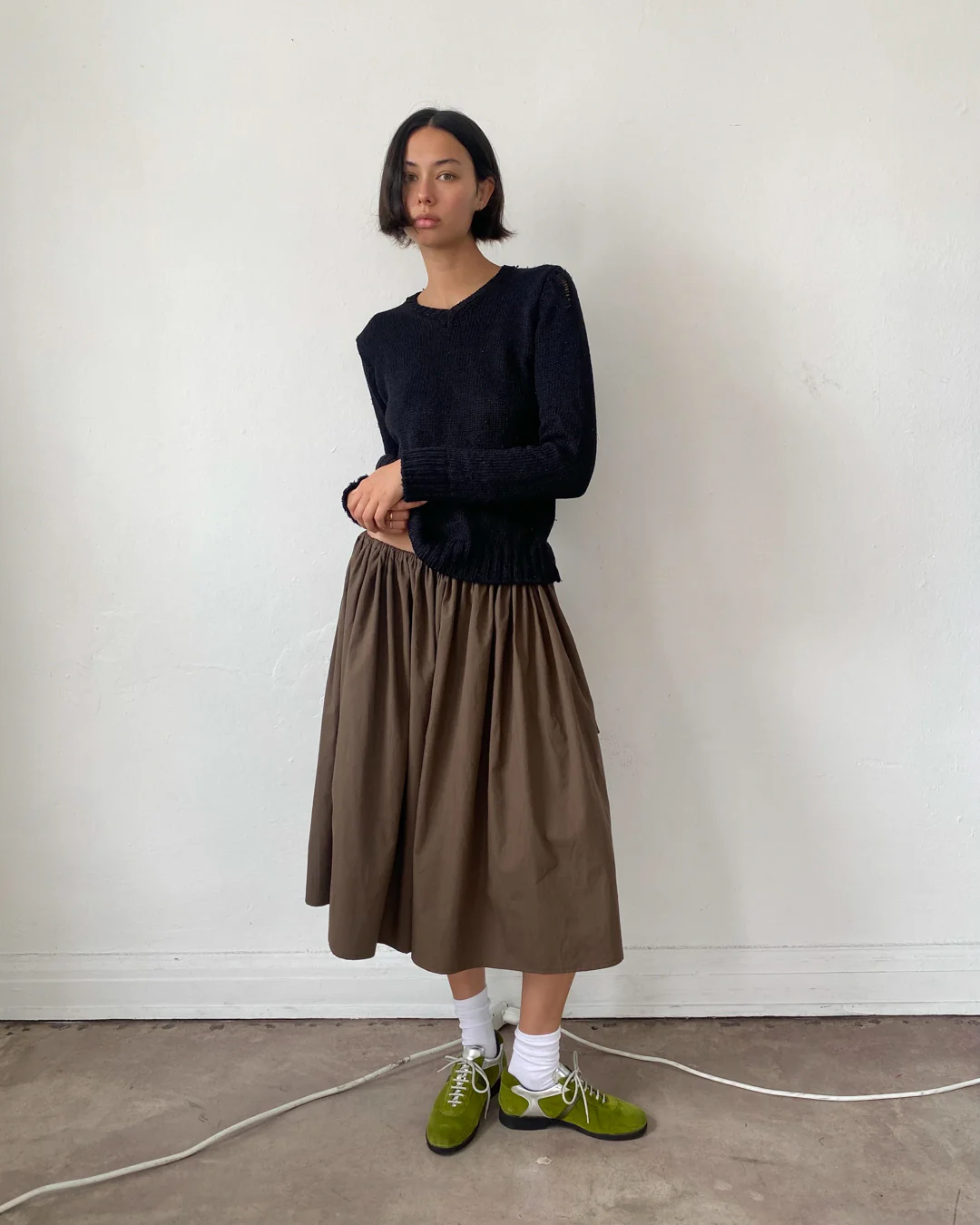 Tie Skirt | Chocolate