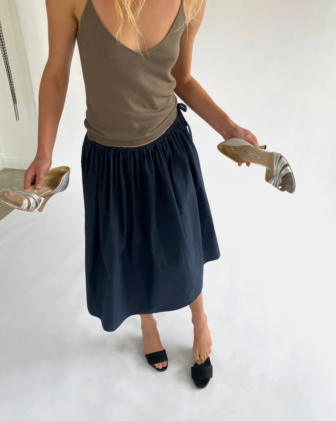 Tie Skirt | Navy - Image 2