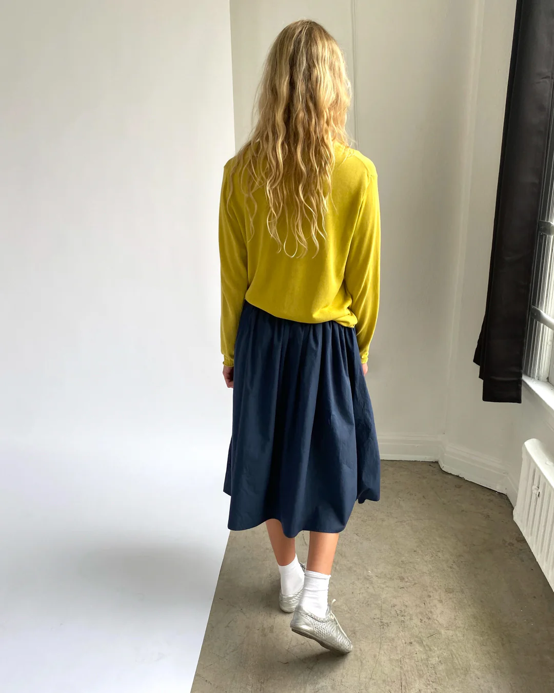 Tie Skirt | Navy - Image 3