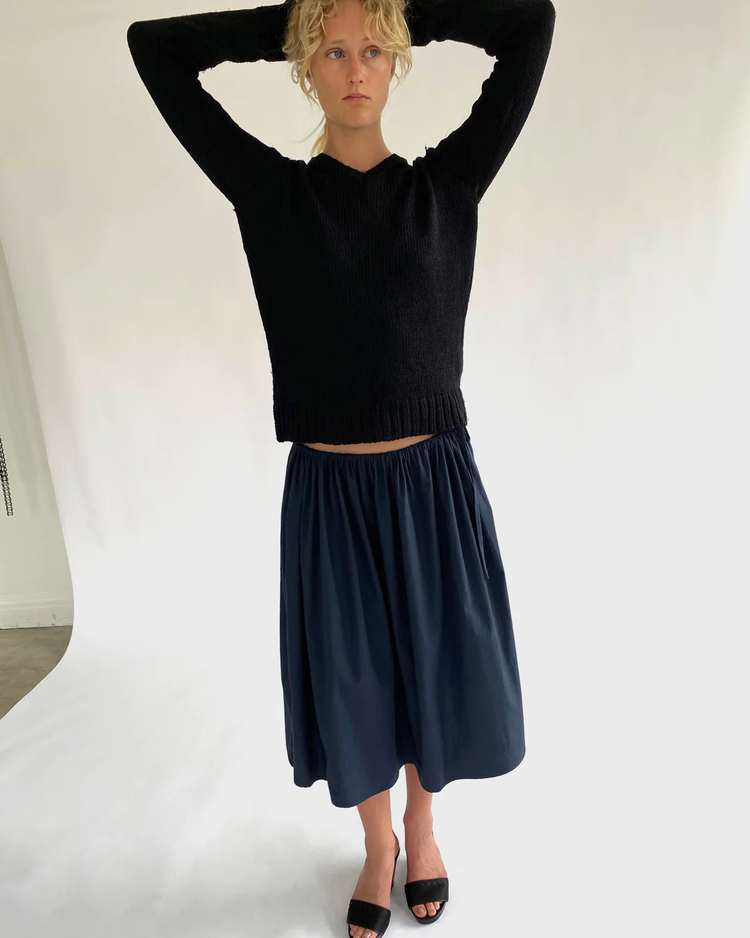Tie Skirt | Navy - Image 4