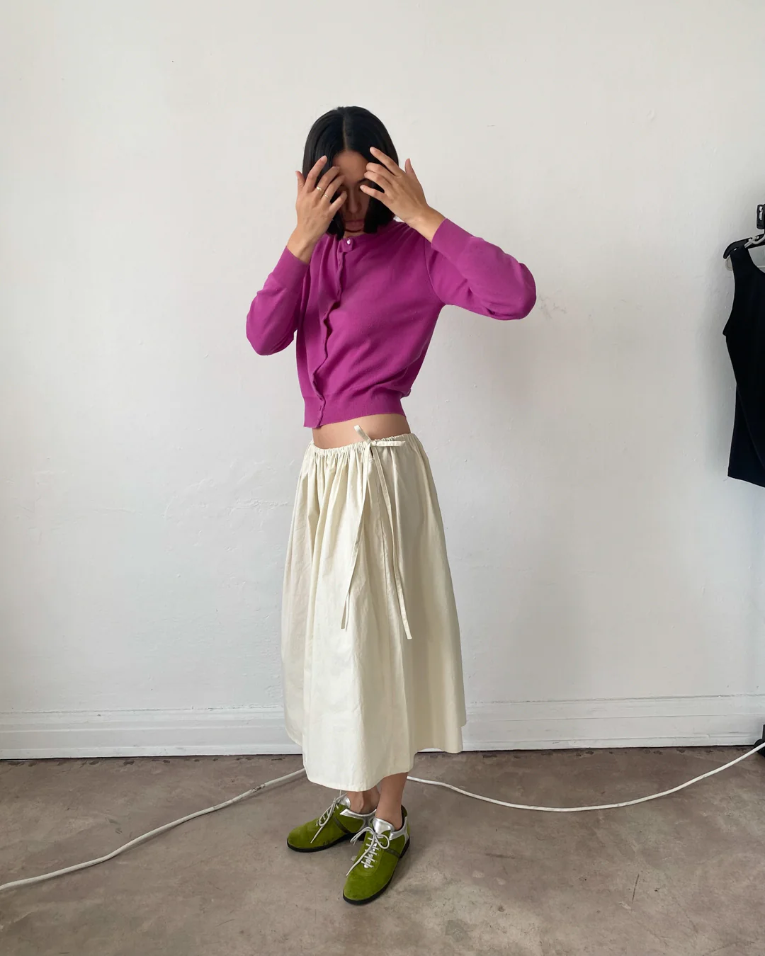 Tie Skirt | Rice - Image 2