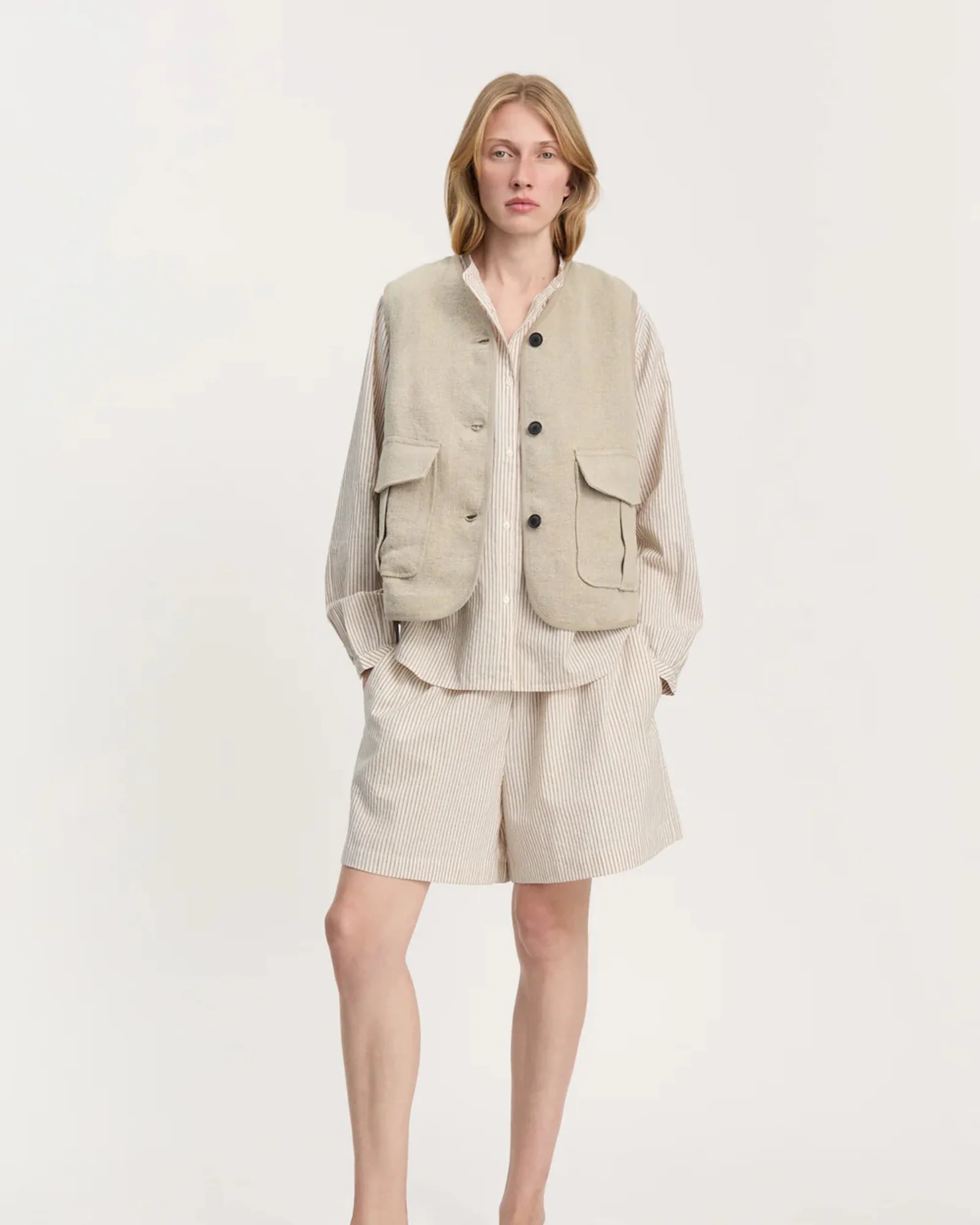 Vest Heavy Linen | Pure Natural - Image 3