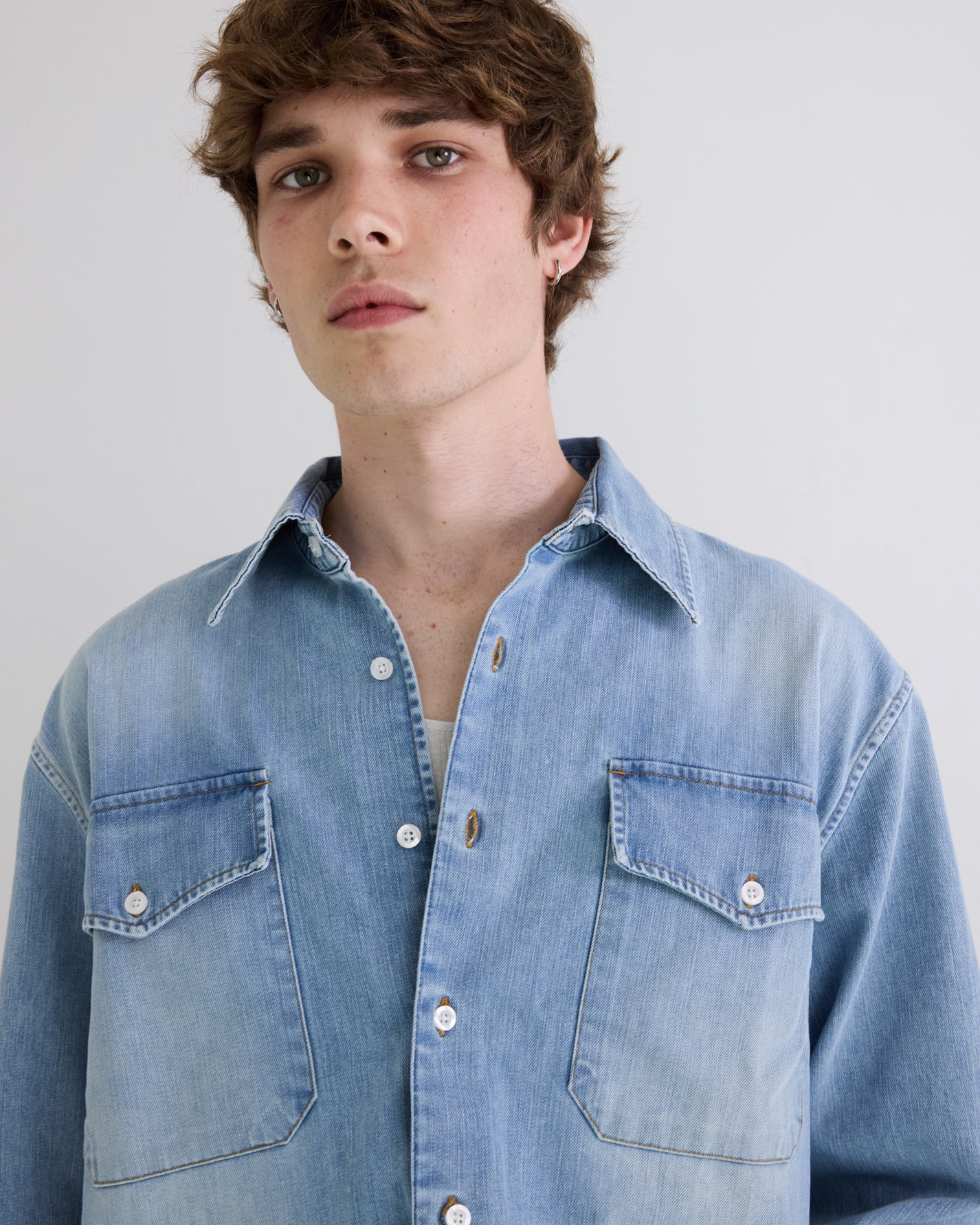 Washed Denim Utility Hugo | Bruce Wash