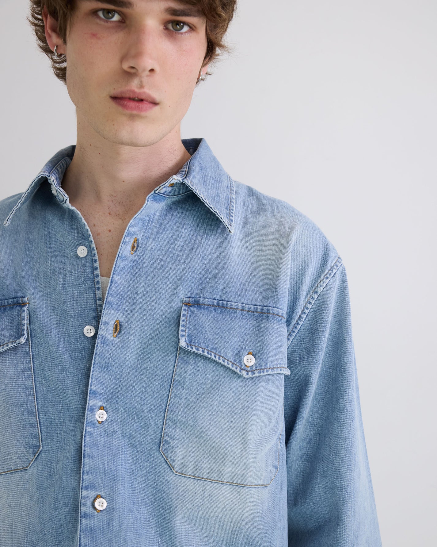 Washed Denim Utility Hugo | Bruce Wash - Image 2