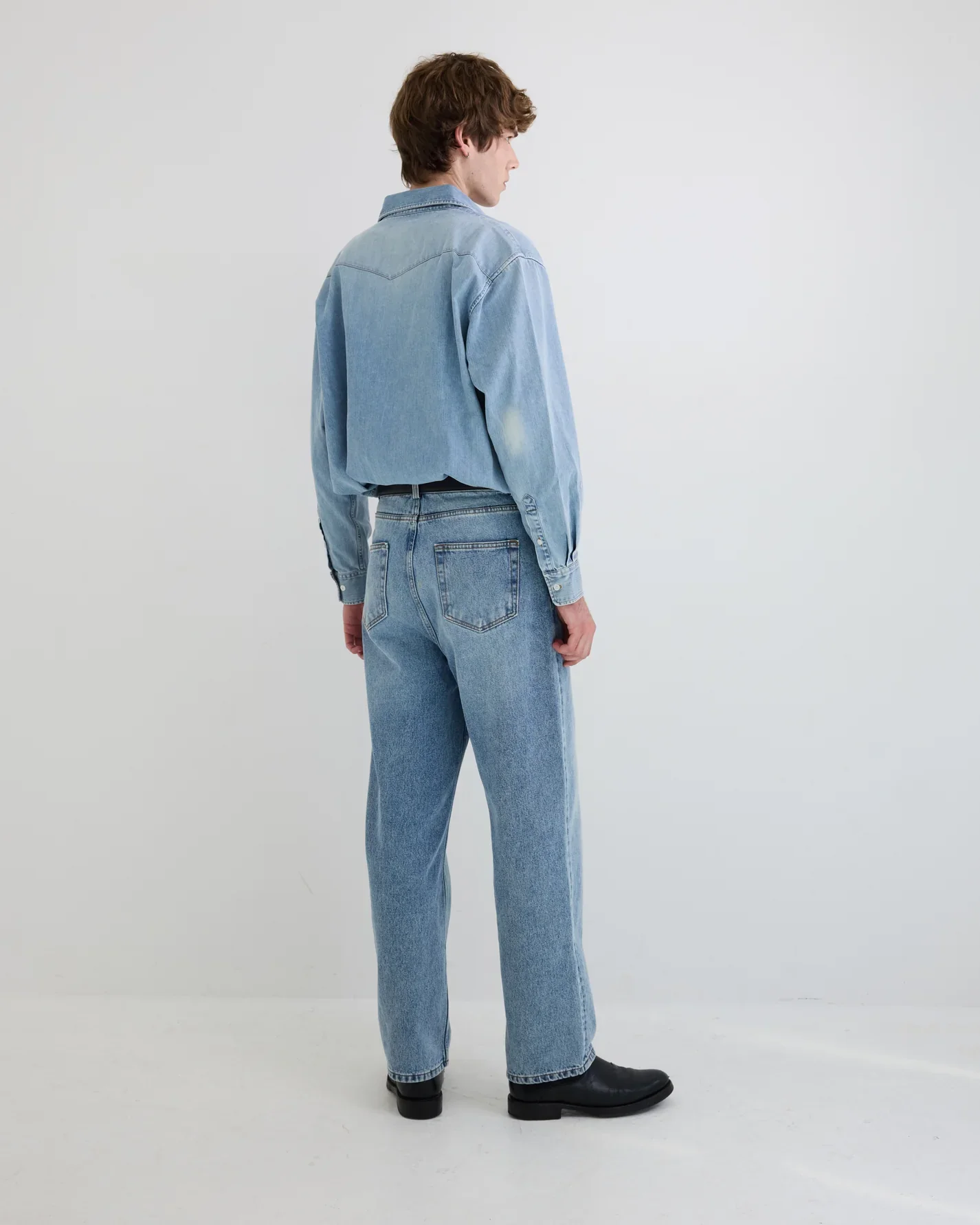 Washed Denim Utility Hugo | Bruce Wash - Image 4