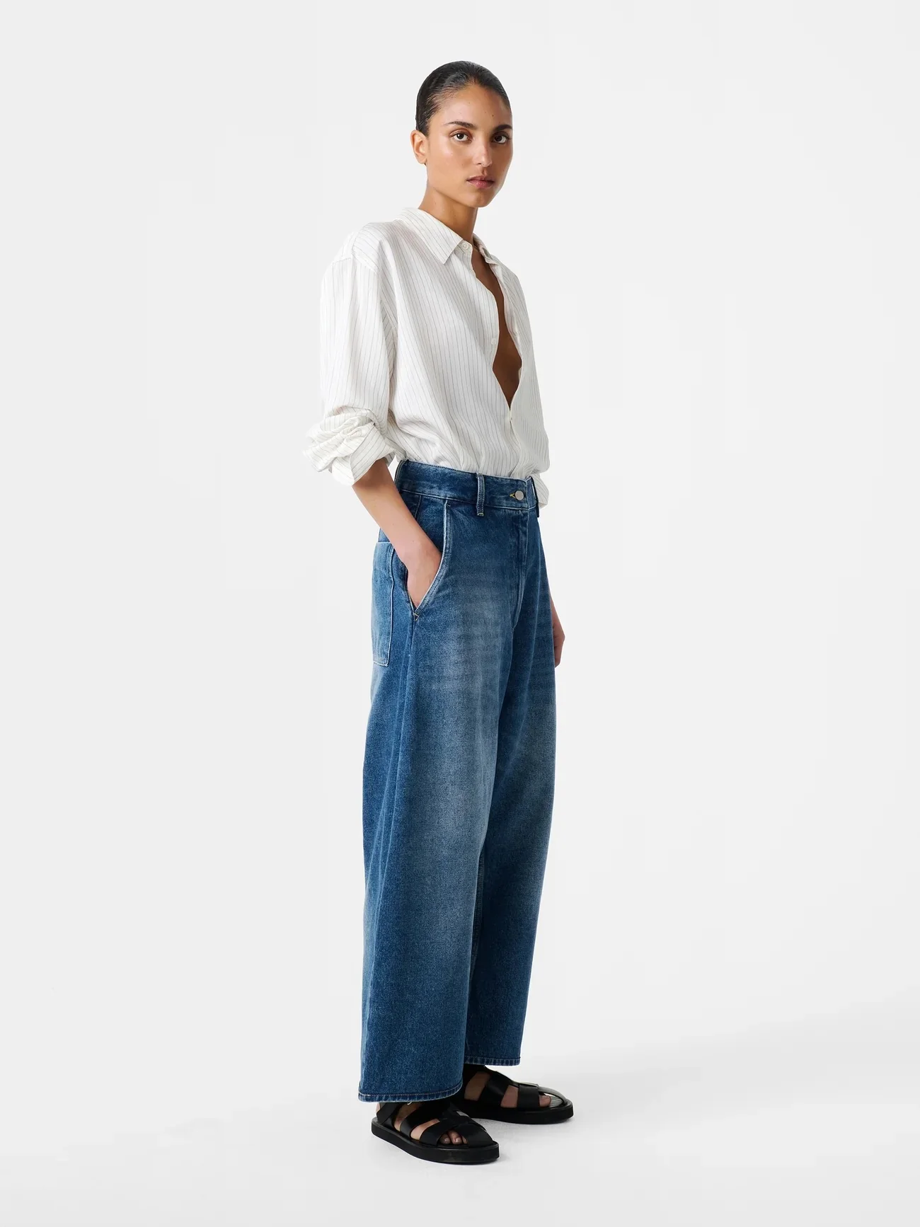 Chalco Denim Pant | Worn Wash Indigo - Image 2