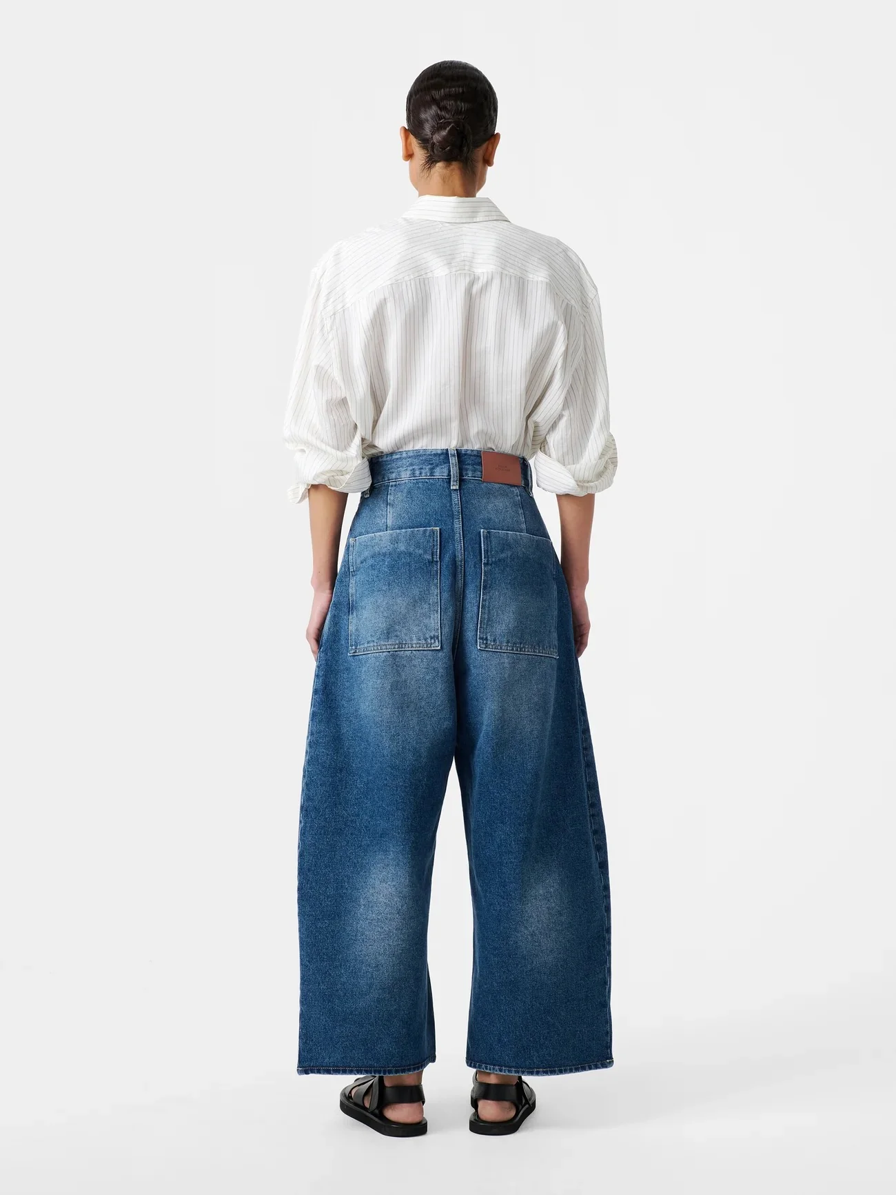 Chalco Denim Pant | Worn Wash Indigo - Image 3