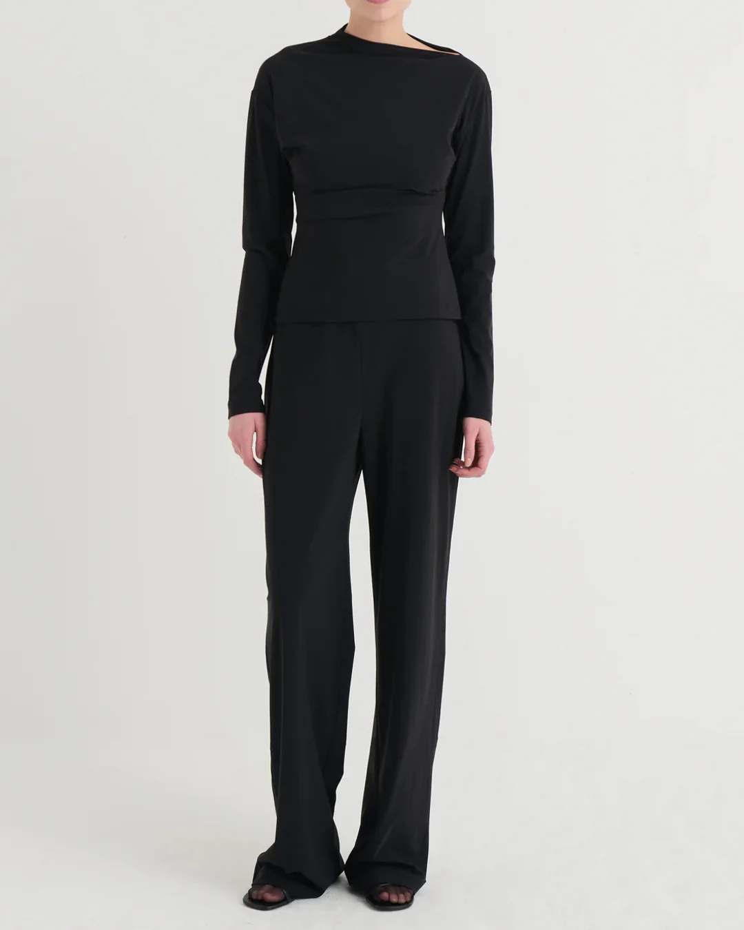 Wide Fit Pants |Â Black