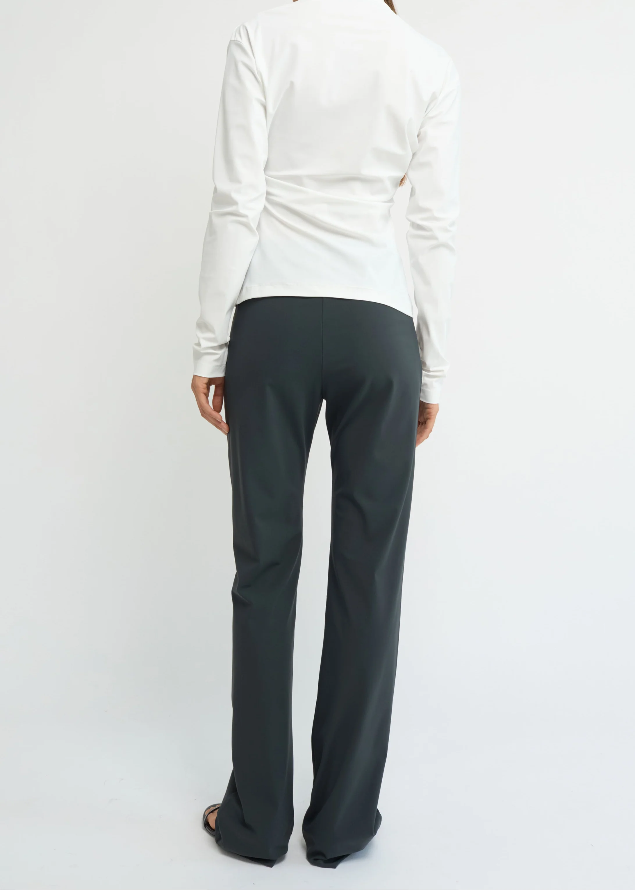 Wide Fit Pants | Charcoal - Image 2