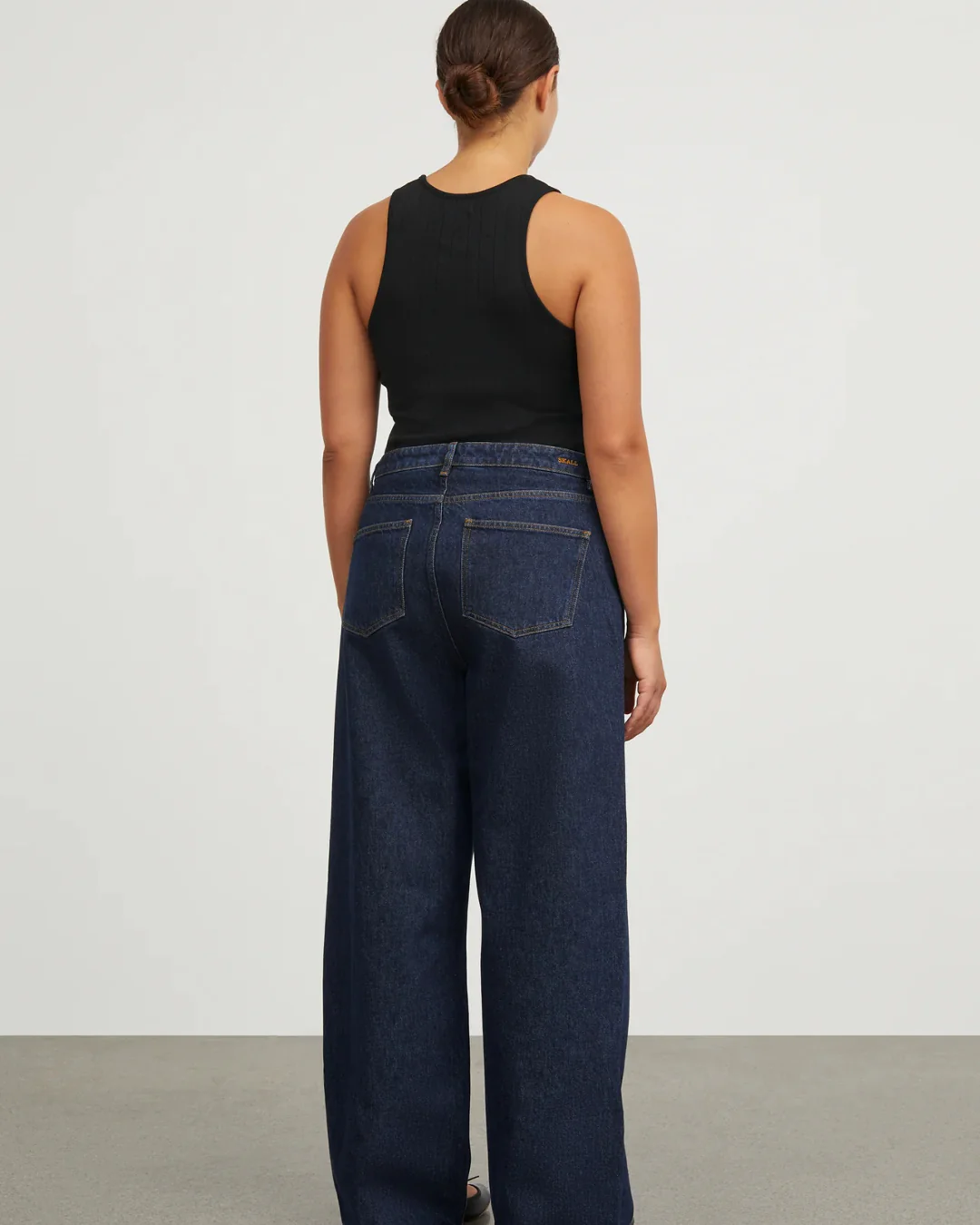 Willow Wide Jeans | Indigo Blue Denim - Image 3