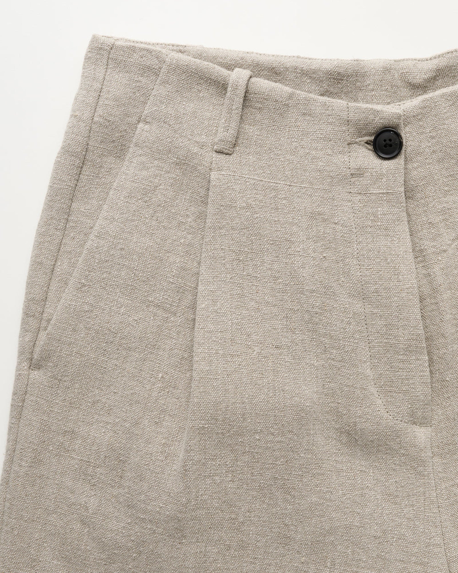 Willy Shorts Heavy Linen | Pure Natural - Image 4