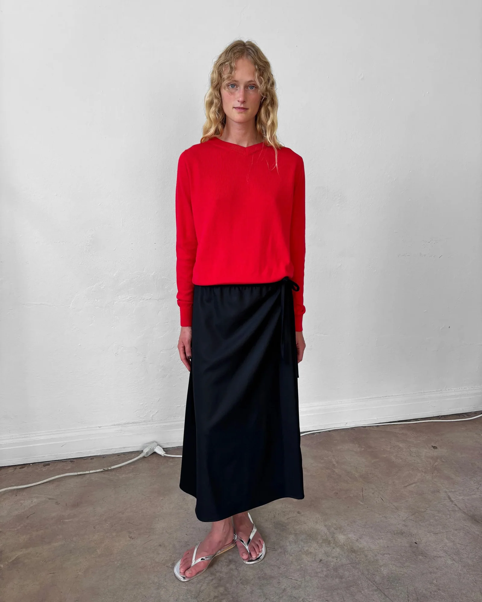 Wool Skirt | Black
