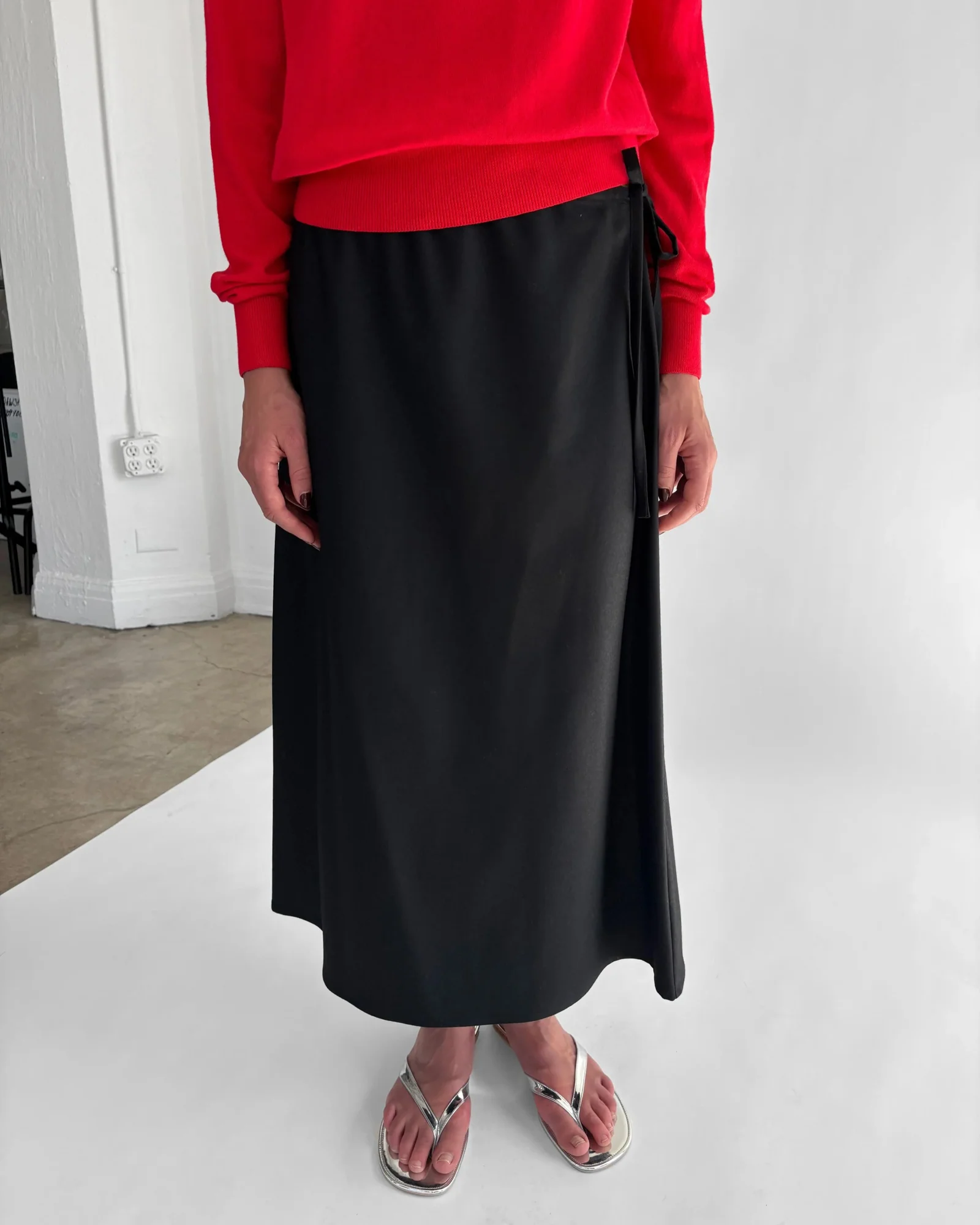 Wool Skirt | Black - Image 2