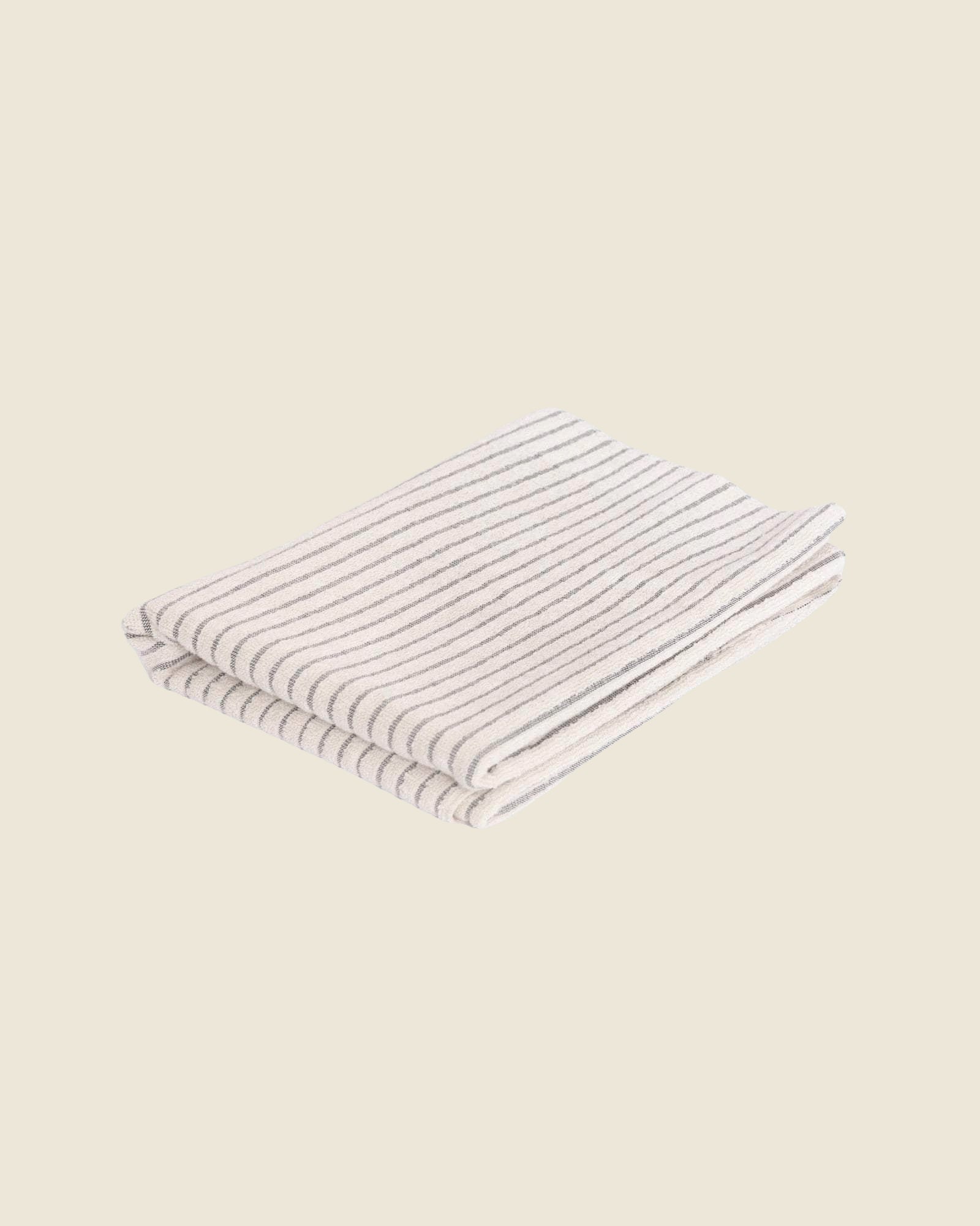 Yoga Mat Towel | Black Stripe - Image 5